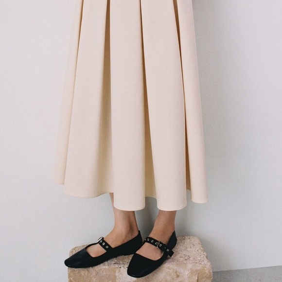 Mango Studded Buckle Ballet Flat - Picture 2 of 5